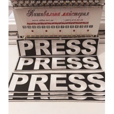 Шеврон на липучці Press