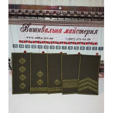 Погони ЗСУ нового зразка на липучці, колір тканини піксель, олива, мультікам
