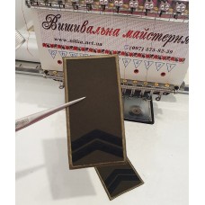 Погон Молодший Сержант, колір тканини піксель, олива, мультікам