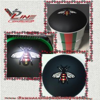 Машинная вышивка логотипа бренда GUCCI